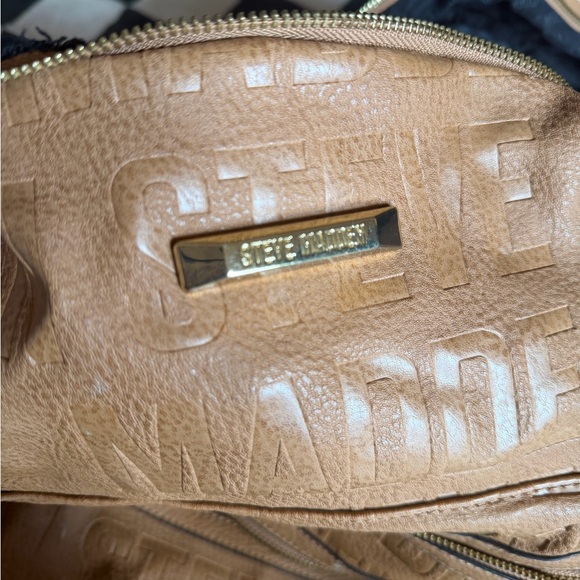 Steve Madden Embossed Tan Backpack - Picture 2 of 4